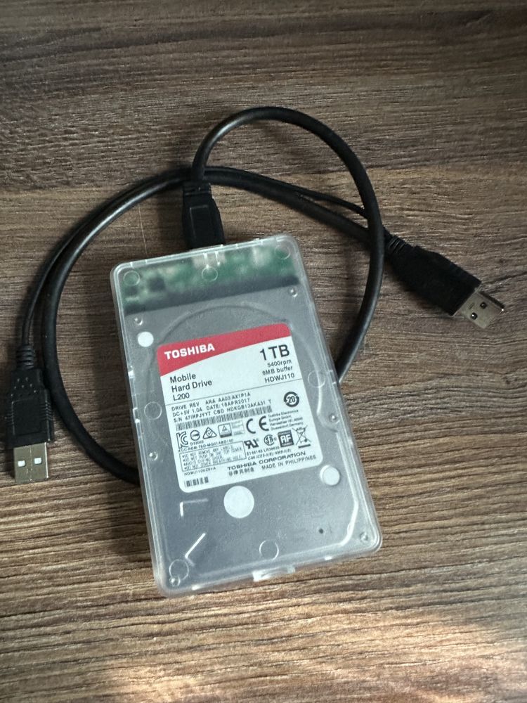 Внешний накопитель 1TB USB-3.0