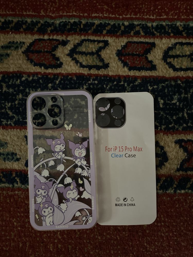 Iphone 15 pro max чехлы с принтом Куроми в двух расцветках