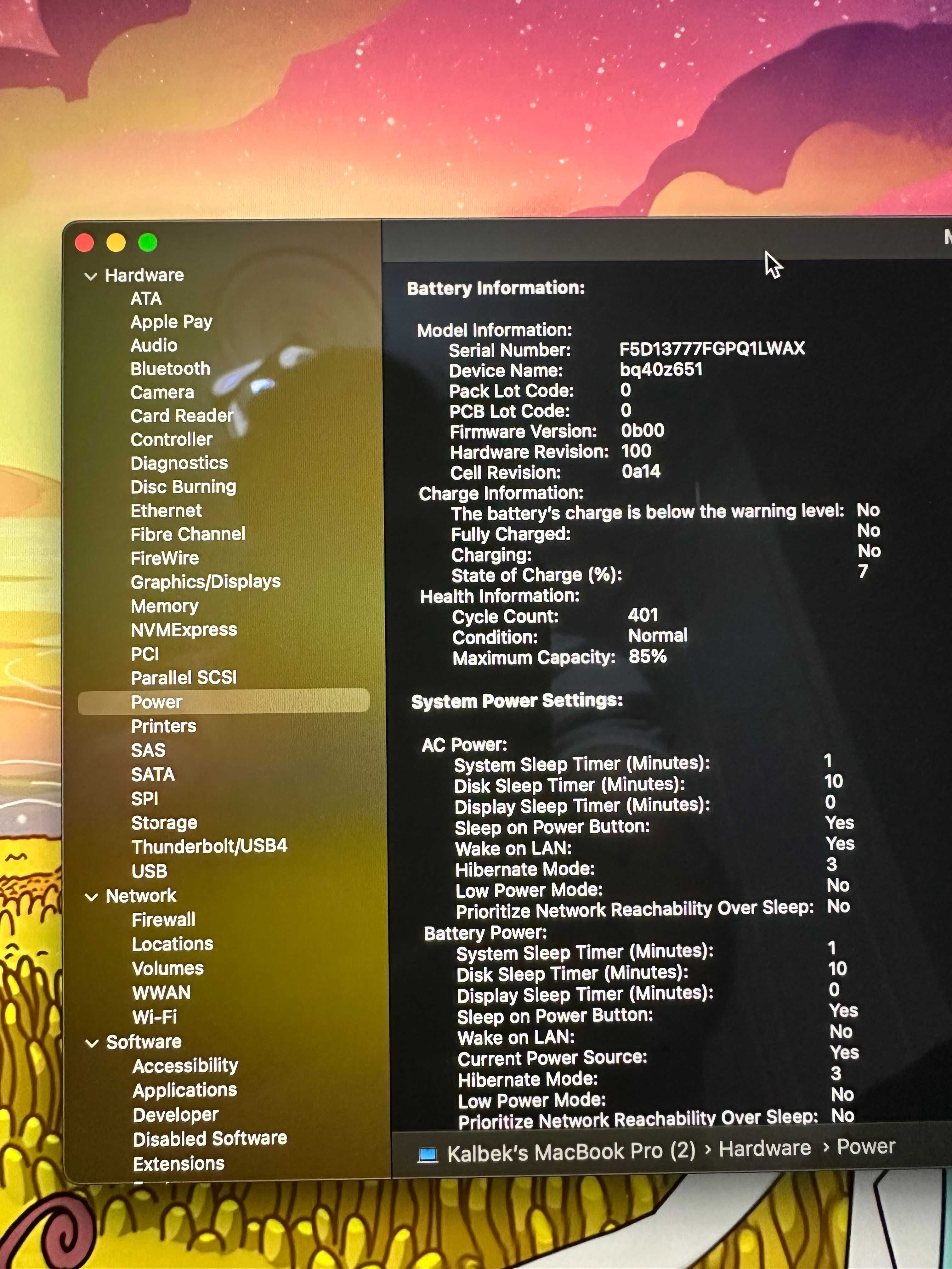 MacBook Pro 16 M1 Pro 16 GB RAM 1 TB SSD