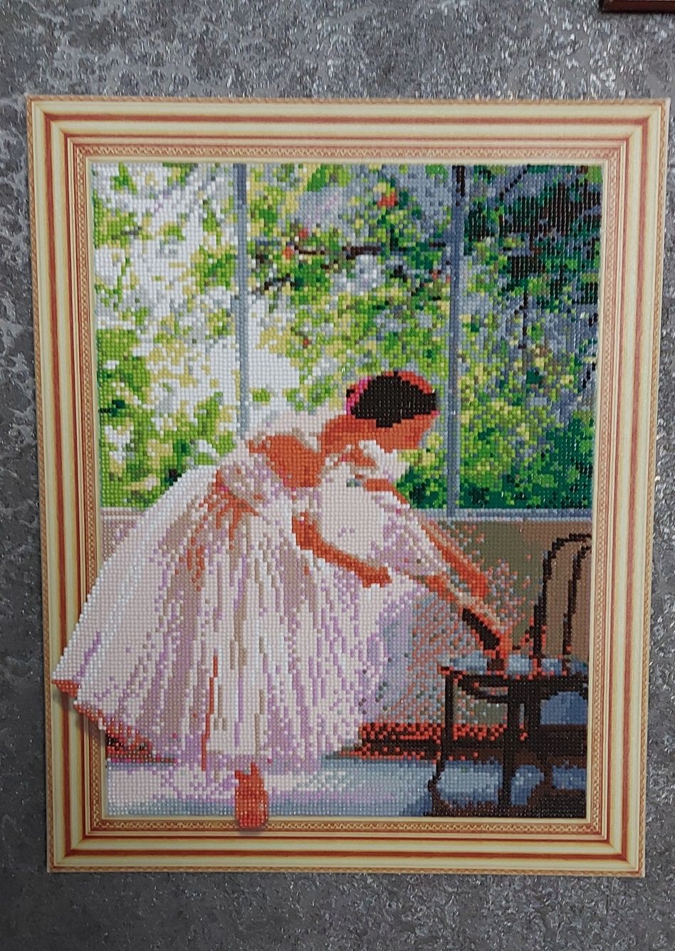Картина из алмазной мозайки. 50×40