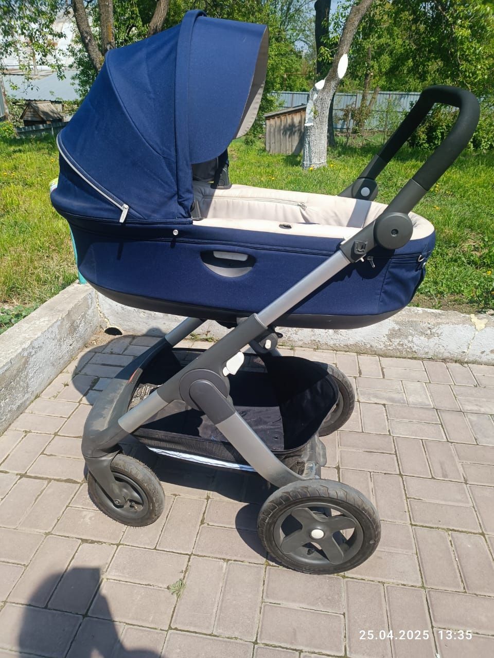 Продам коляску STOKKE+ новое автокресло STOKKE