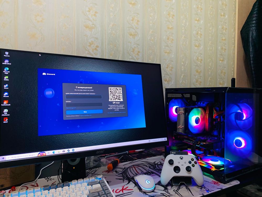 Игровой пк свежесобранный