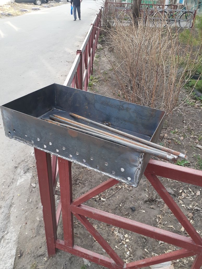 Мангал из метала