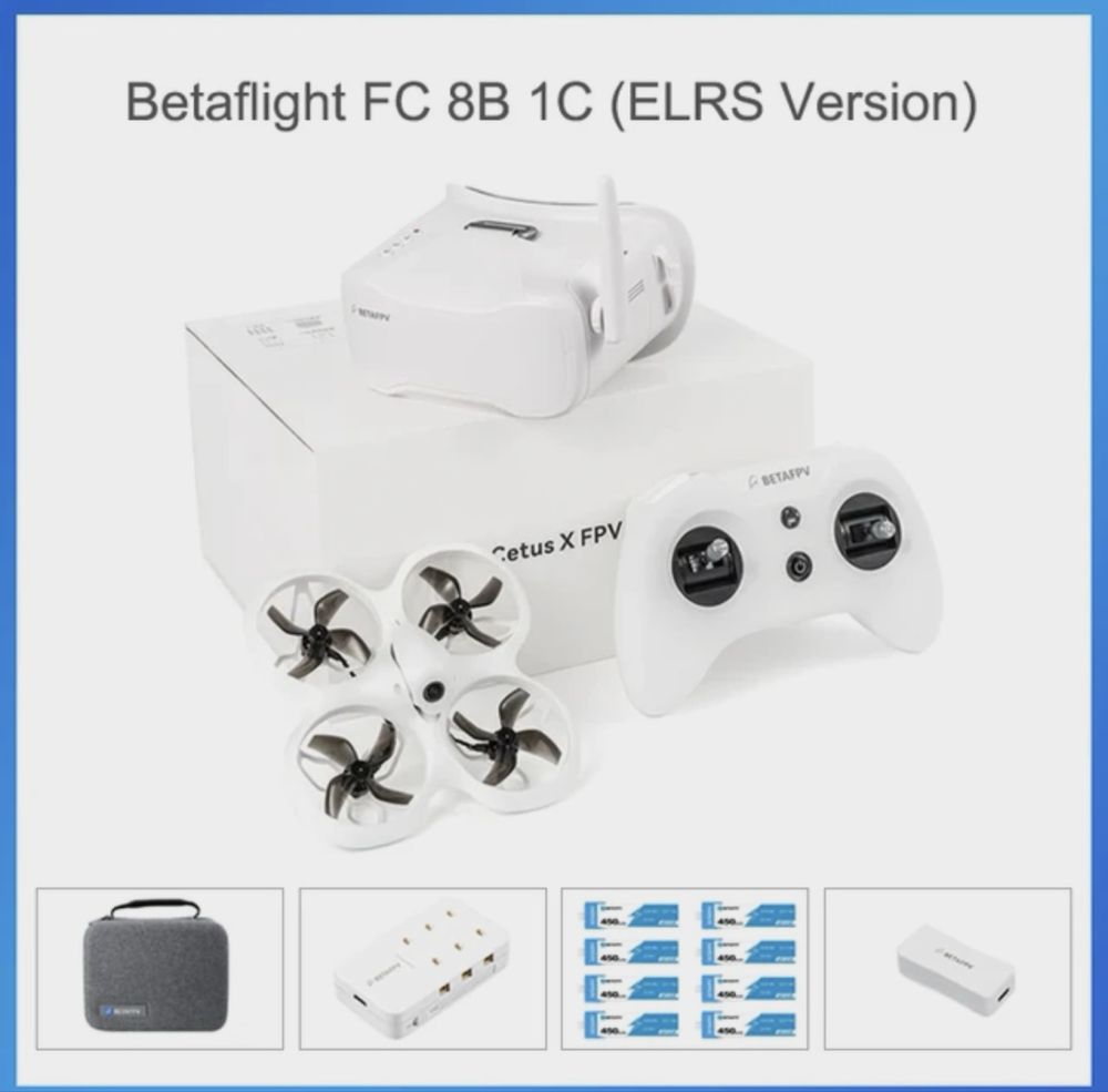 Дрон cetus x fpv kit