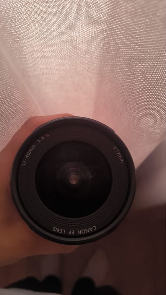 Объектив на Canon 17-40 L f4