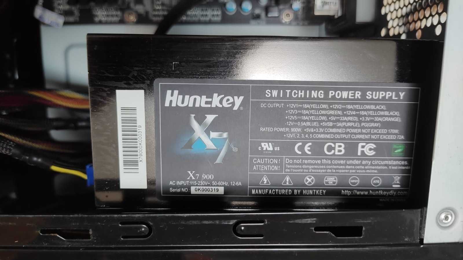 Компьютер в комплекте Intel Core i5, DDR3 8 Gb, HDD 2000 Gb, DVD-RW