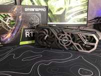 Видеокарта Palit RTX 3090 24gb (коробка, подставка)
