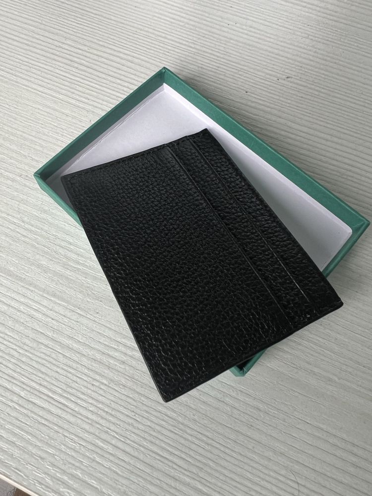 Кардхолдер Adili визитница черная Card holder 2 Адили