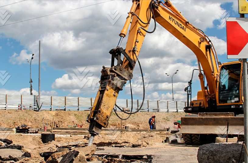 Гидромолот для экскаватора Hyundai R160, R170, R180.
