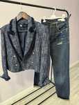 Пиджак и джинсы от Zara