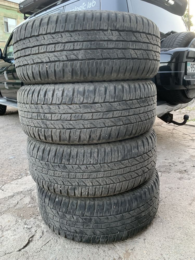 Диски вместе с резиной pajero r18