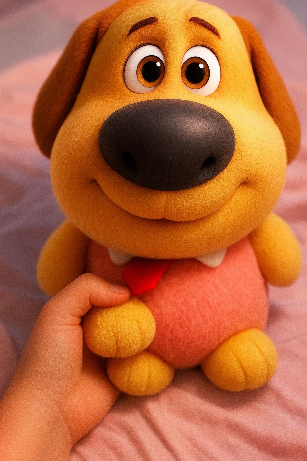 Игрушка собачка с галстуком