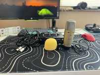 Микрофон с картой и поп-фильтром Behringer + M-Track