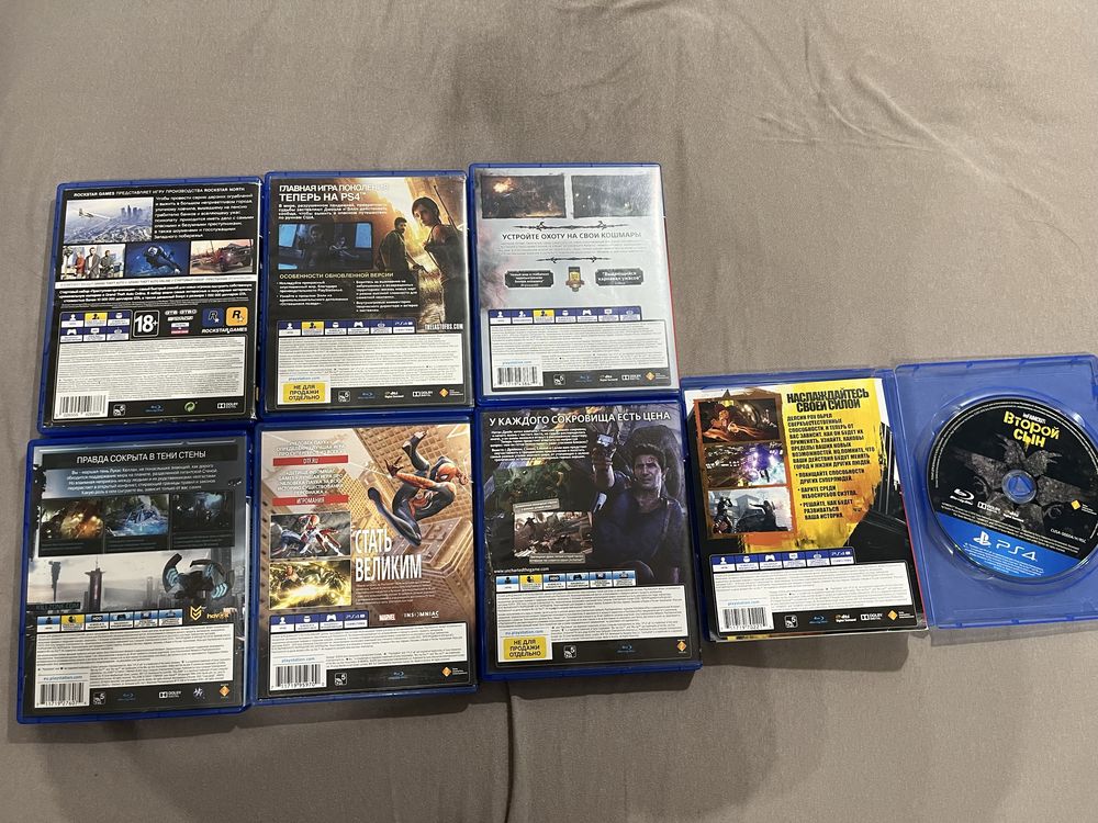 игры на ps4 (возможен обмен)