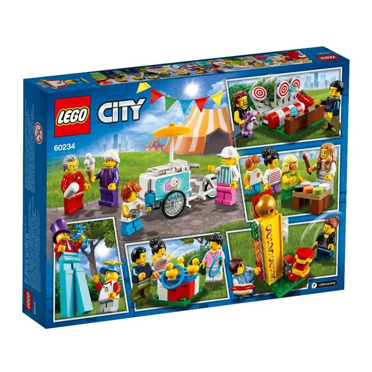 LEGO City 60234 Комплект мини-фигурок Весёлая ярмарка Новый ОРИГИНАЛ