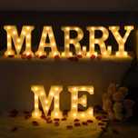 Буква Marry me Анашым