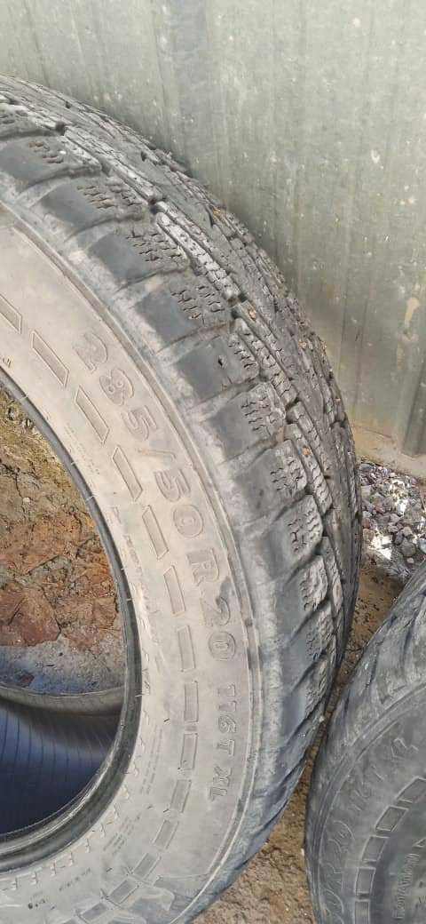 2 баллона nokian hakkapeliitta 7 suv зимние, шипованные 285/50/ R20