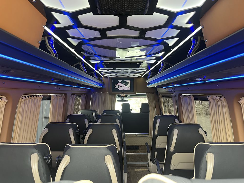 Пассажирские перевозки, аренда микроавтобуса, спринтер хайс