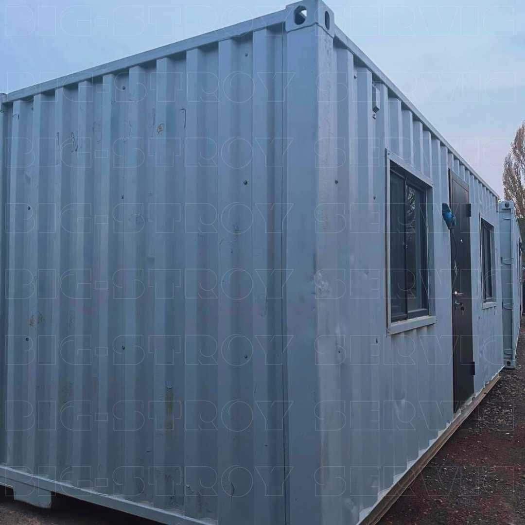 Контейнер Утепленный, жилой 20ф С САНУЗЛОМ