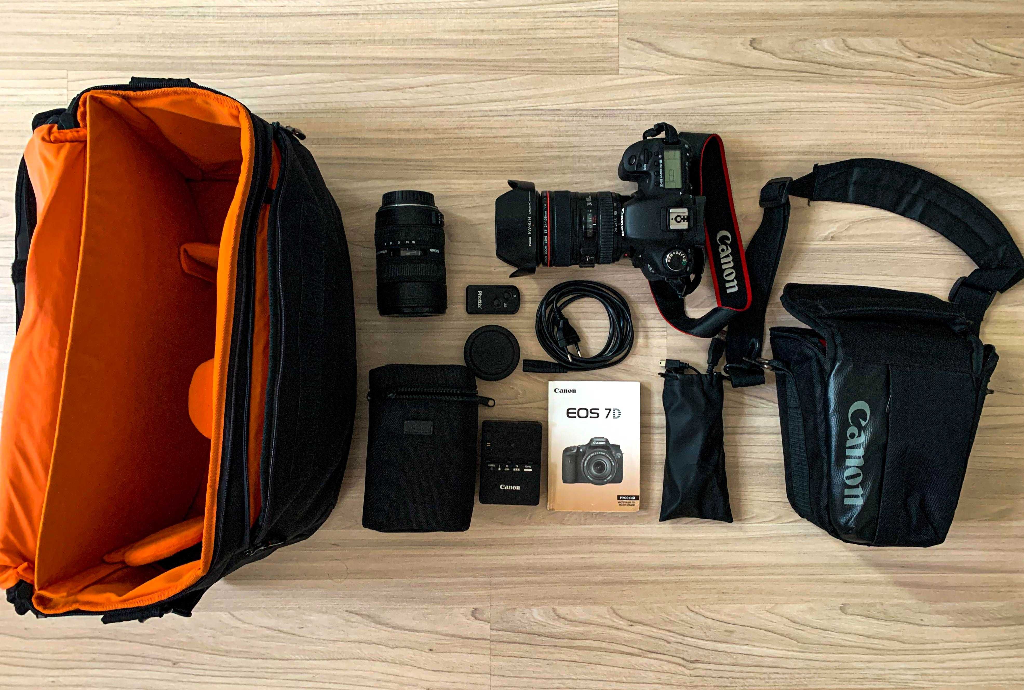 Продам Canon EOS 7D,  линза, + Sigma 8-16mm, + весь комплект
