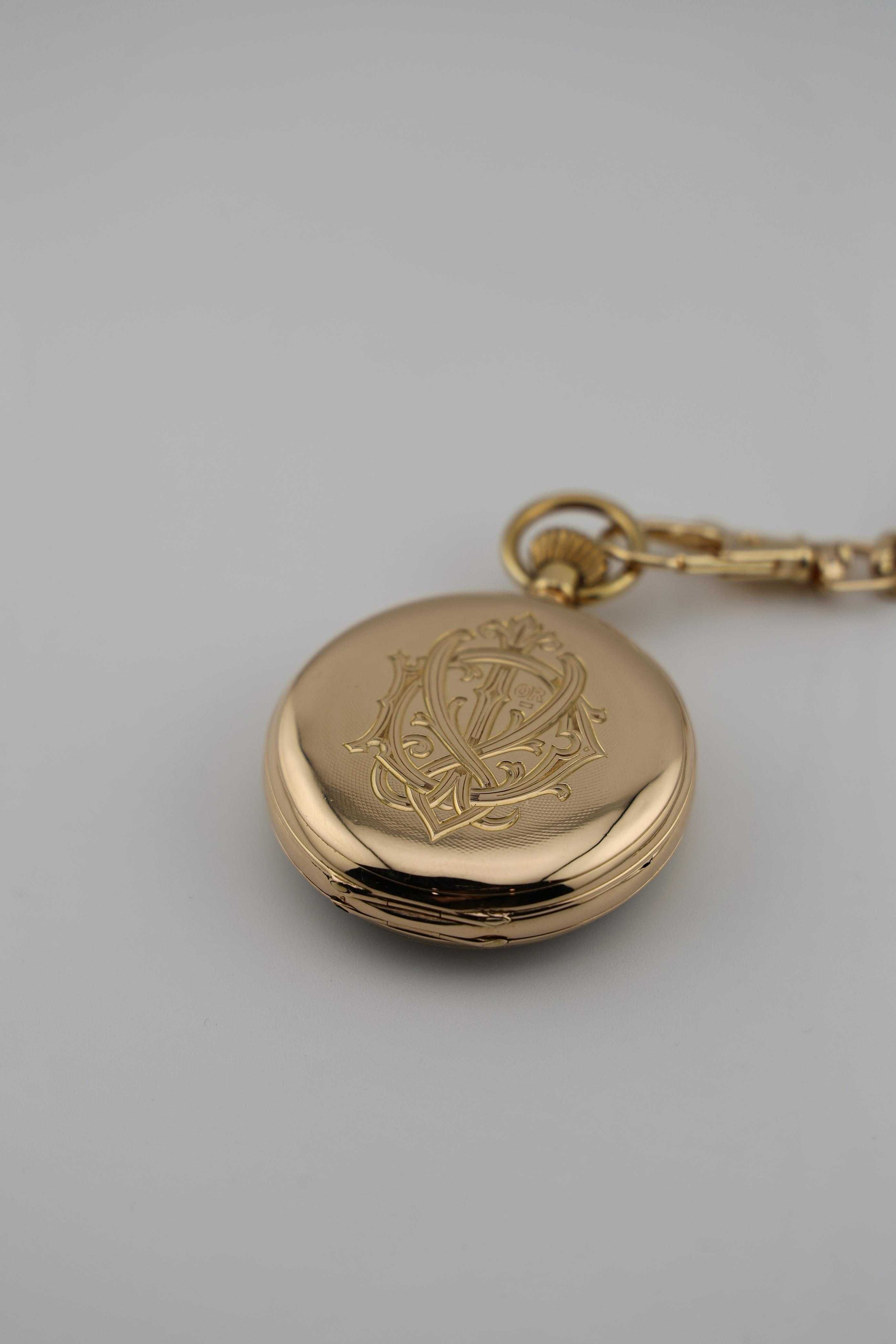 Карманные часы Patek Philippe 18 калибр 1891 года