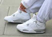 Кроссовки Nike Air Jordan 4 White Oreo