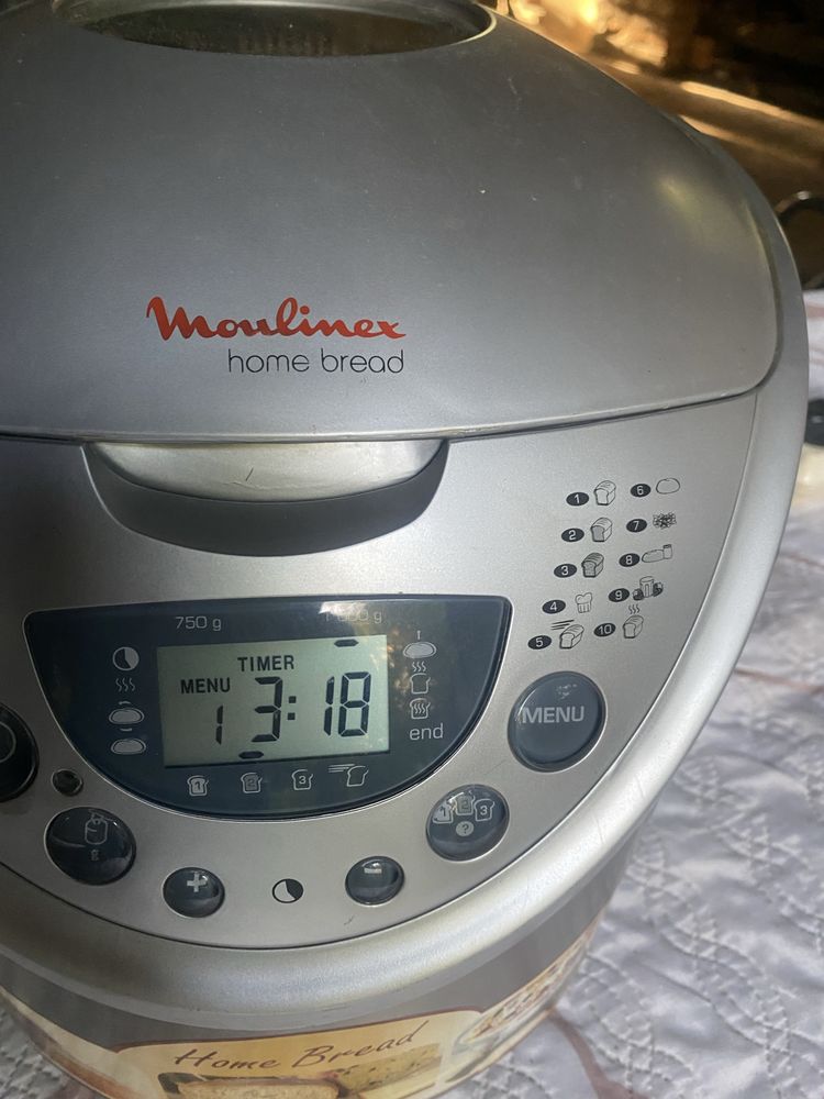 Продам хлебопечку Moulinex