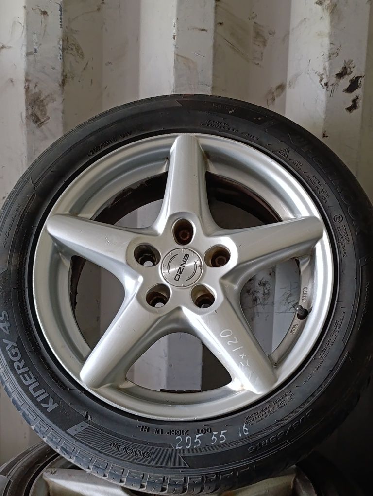 Диски л.п R16 с резиной 5*120 из Германии