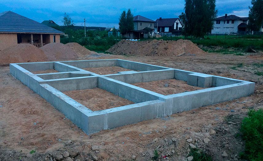 Фундамент заливаем Алматы и область заливка Фундамент Бетон под ключ