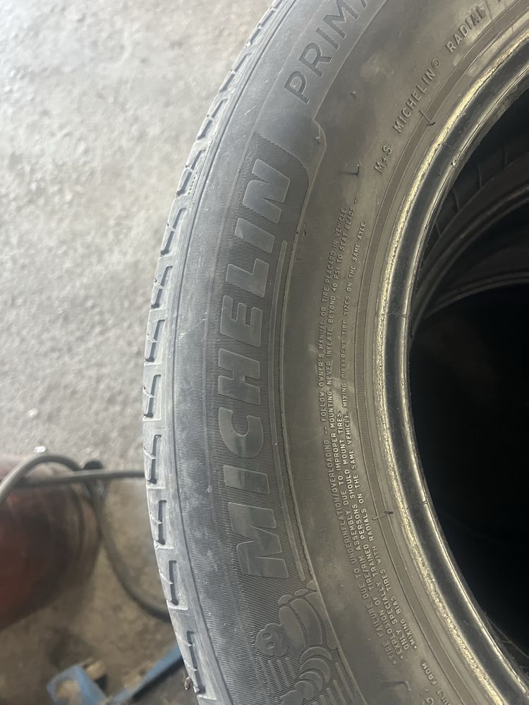 Летняя резина MICHELIN  б/у.   4 шт