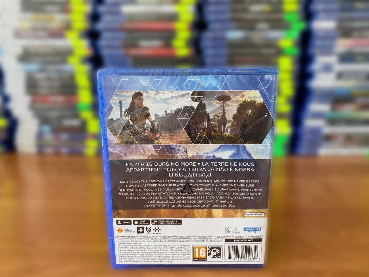 НОВЫЙ Horizon Zero Dawn Remastered PS5/ Хорайзон Переиздание.Много Игр