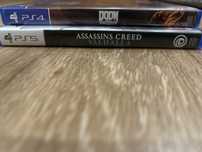 Продам диски DOOM ETERNAL и Asasins creed valhalla