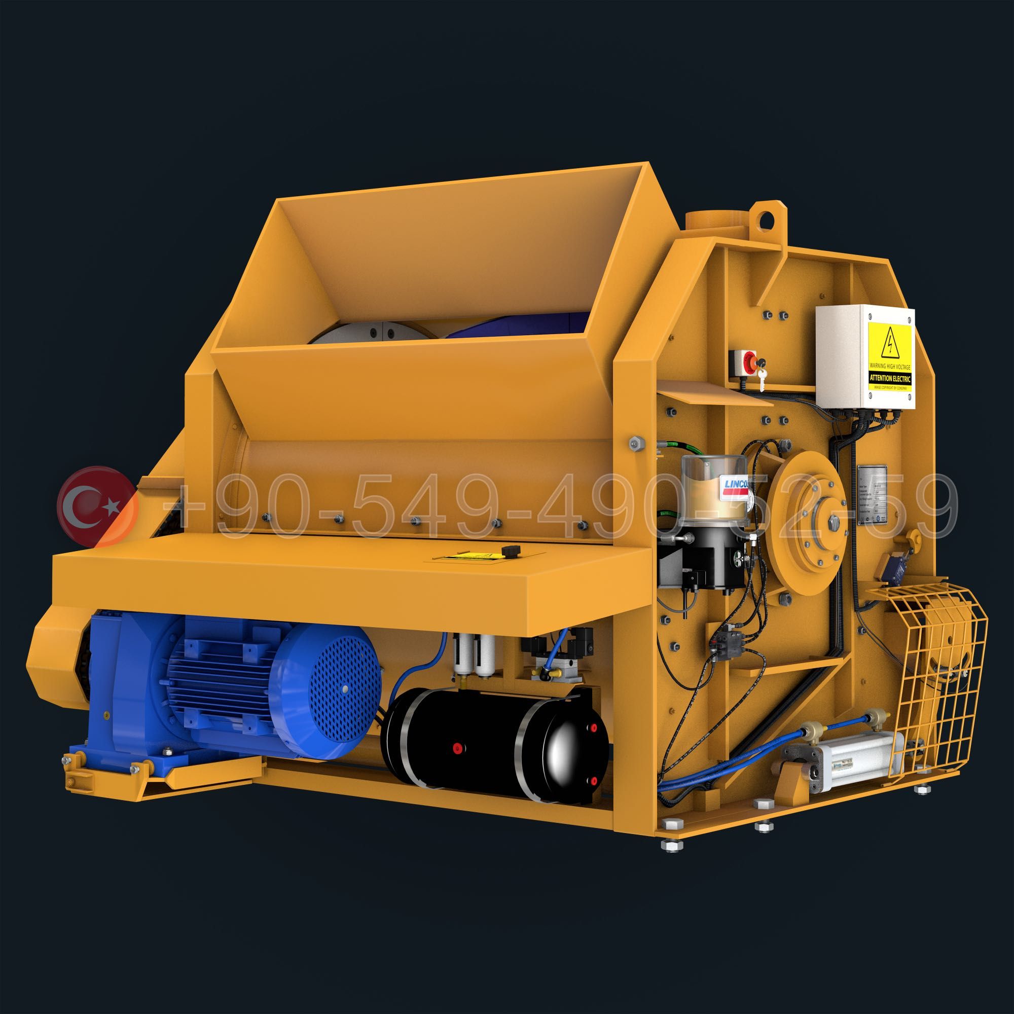 Бетоносмеситель MEKA MB-S 0.5 m³ | 750/500 Lt
