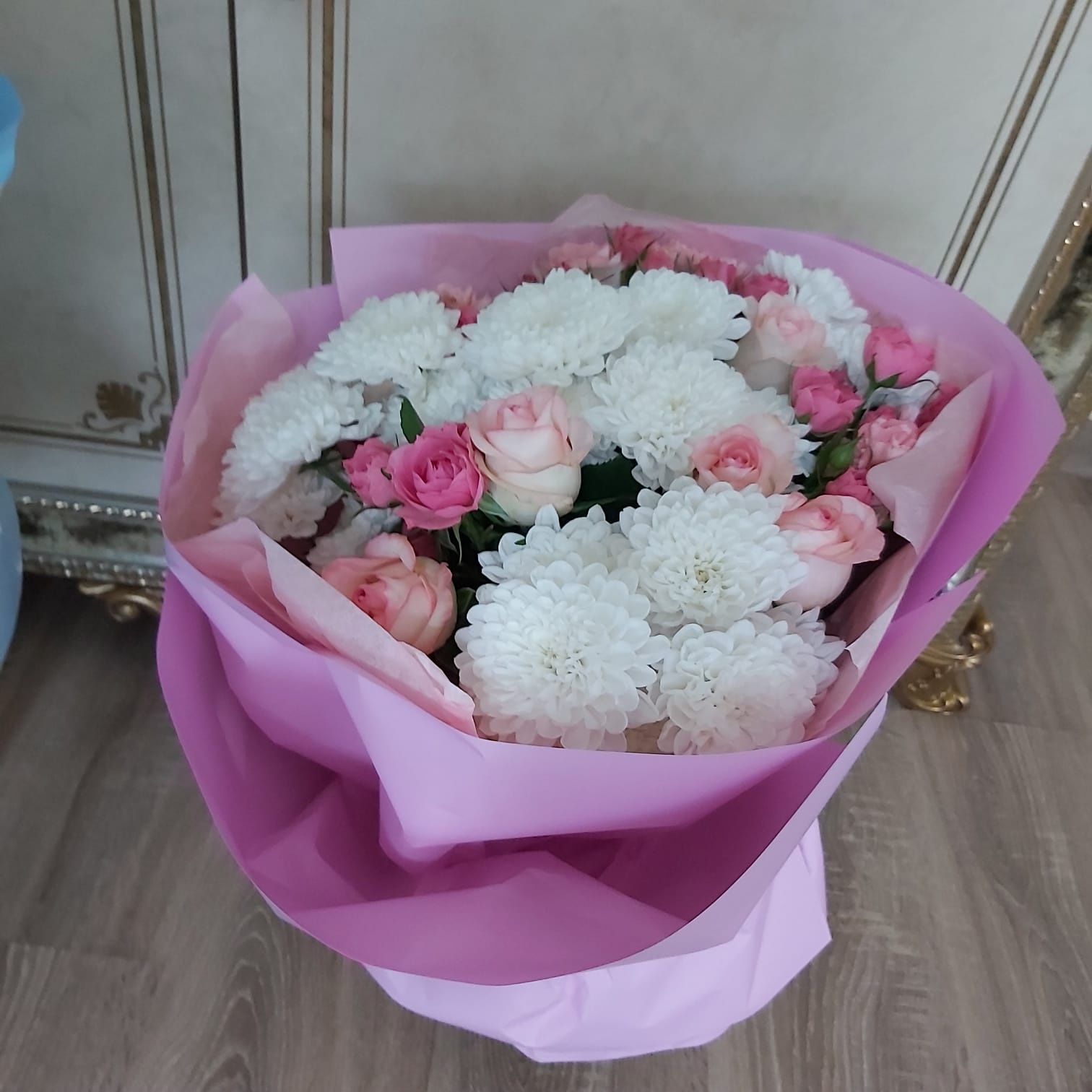 Букет из разных цветов