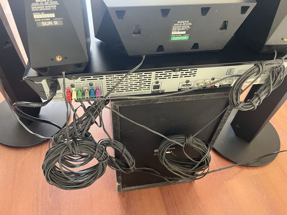 Домашний кинотеатр Sony DAV-DZ650 — 5.1, 1000 Вт, караоке