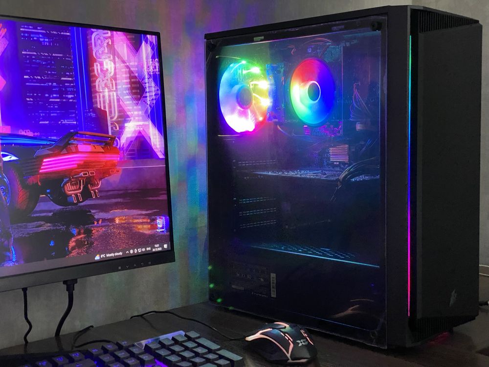 Игровой компьютер/i5 10400F/GTX 1660 SUPER/ОЗУ 16ГБ/SSD 128ГБ/HDD 1ТБ