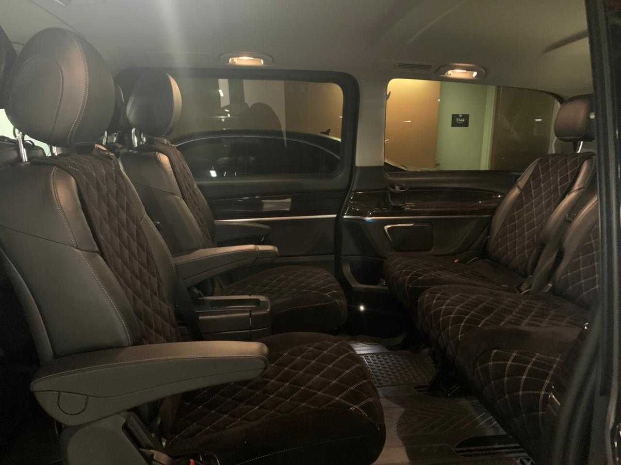 С ВОДИТЕЛЕМ! Аренда авто Прокат машины Mercedes Benz V минивэн виано