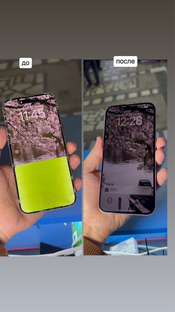 Дисплей на iphone 13/13 pro max/14pro/14 pro max/15 pro/15pro max/16
