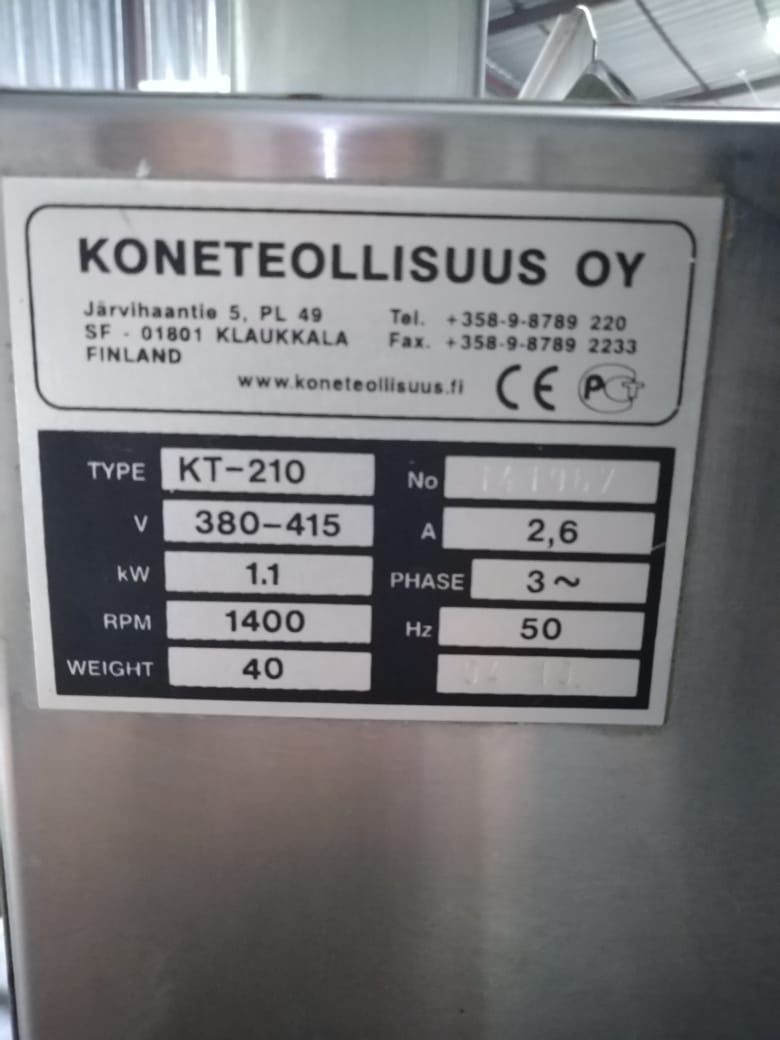 Пила ленточная КТ-210 для мяса (Финляндия) в идеальном состоянии