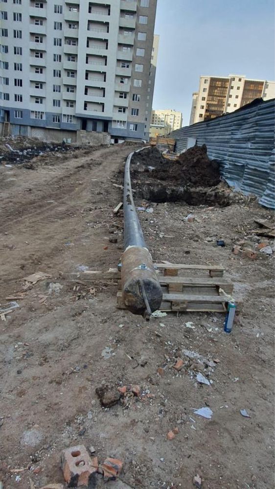 ГНБ прокол, водопровод, бурение, канализация, кабель, крот, септик,