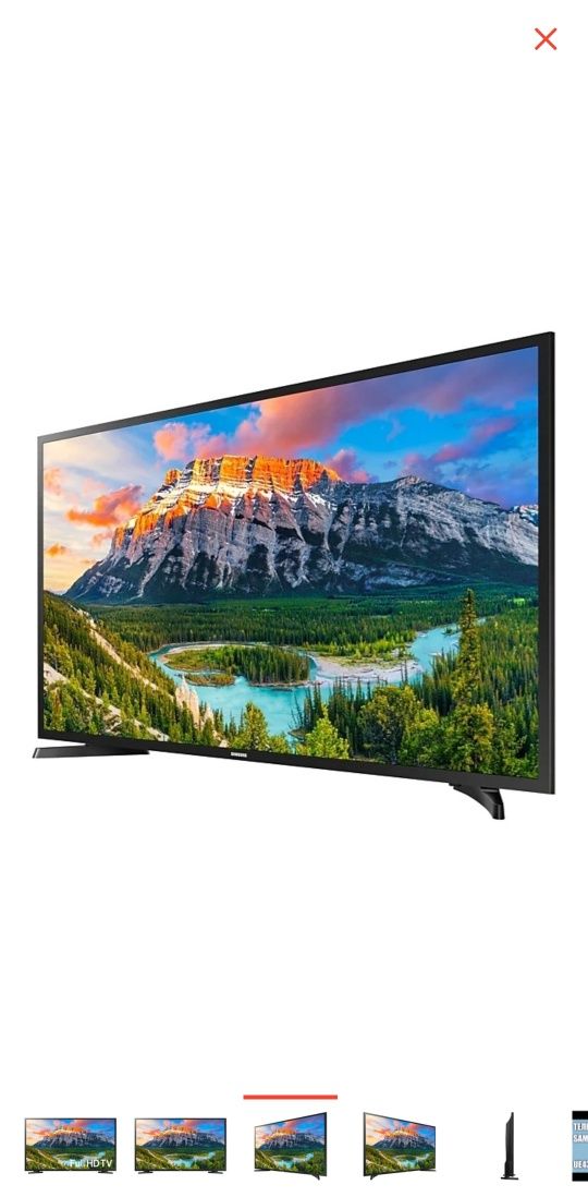 Новый телевизор Samsung 43 дюйма, 109 см