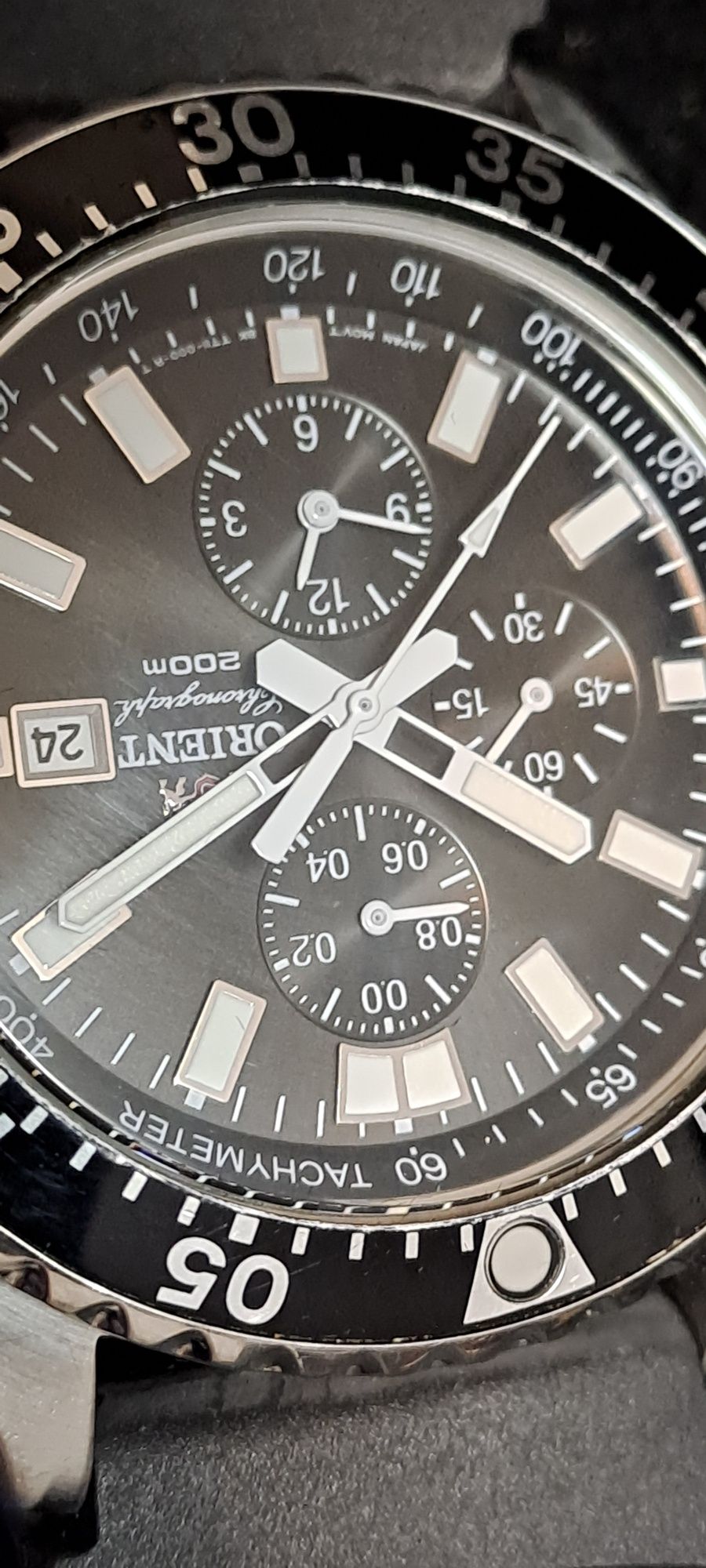 ORIENT CAPTAIN. 200M.Дайверы с хронометром от orient.