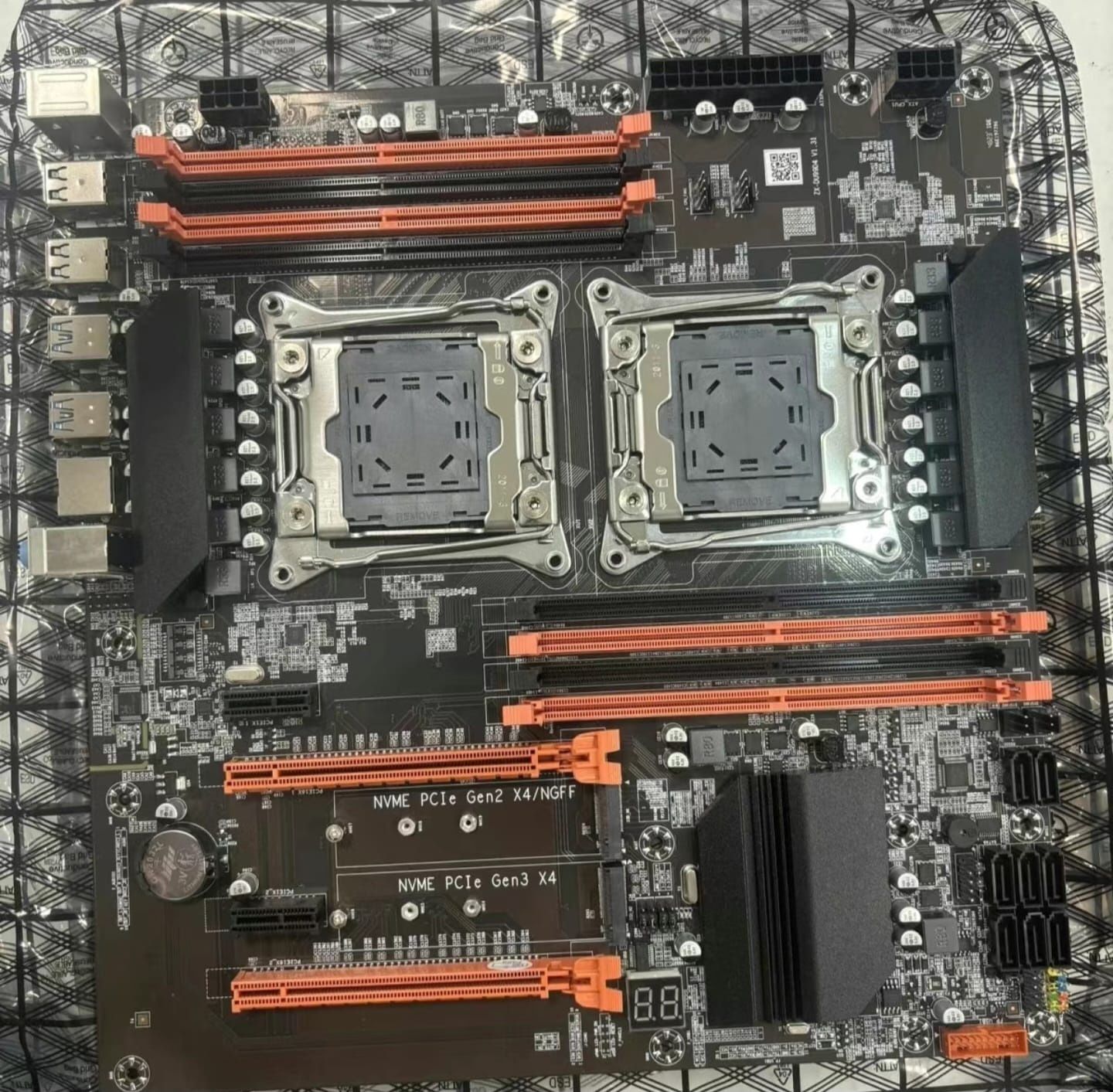 Продам двухпроцесорную материнскую плату atermiter x99 dual