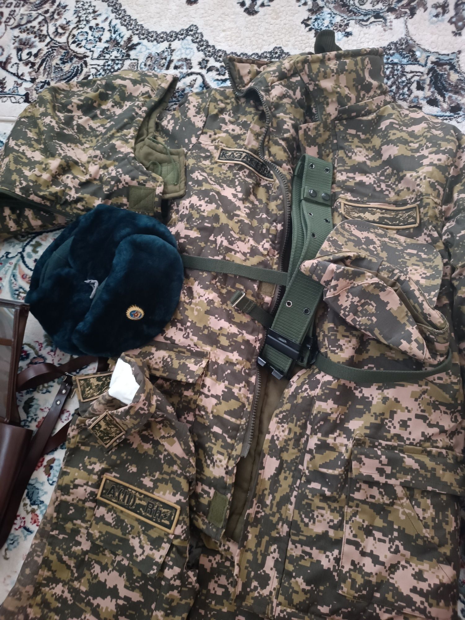 Военный форма  1 рет киілген нвп