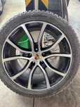 Диски R21 Porsche оригинал BBS с резиной