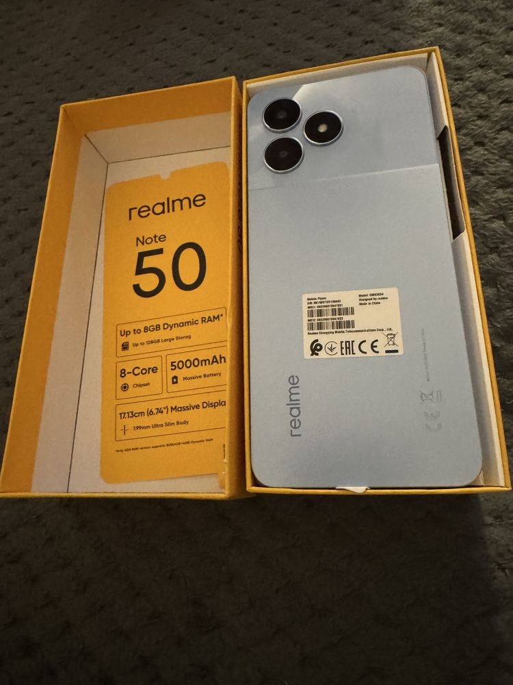 Realme not 50 смартфон