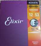 Струны Elixir 12/53 для акустической гитары