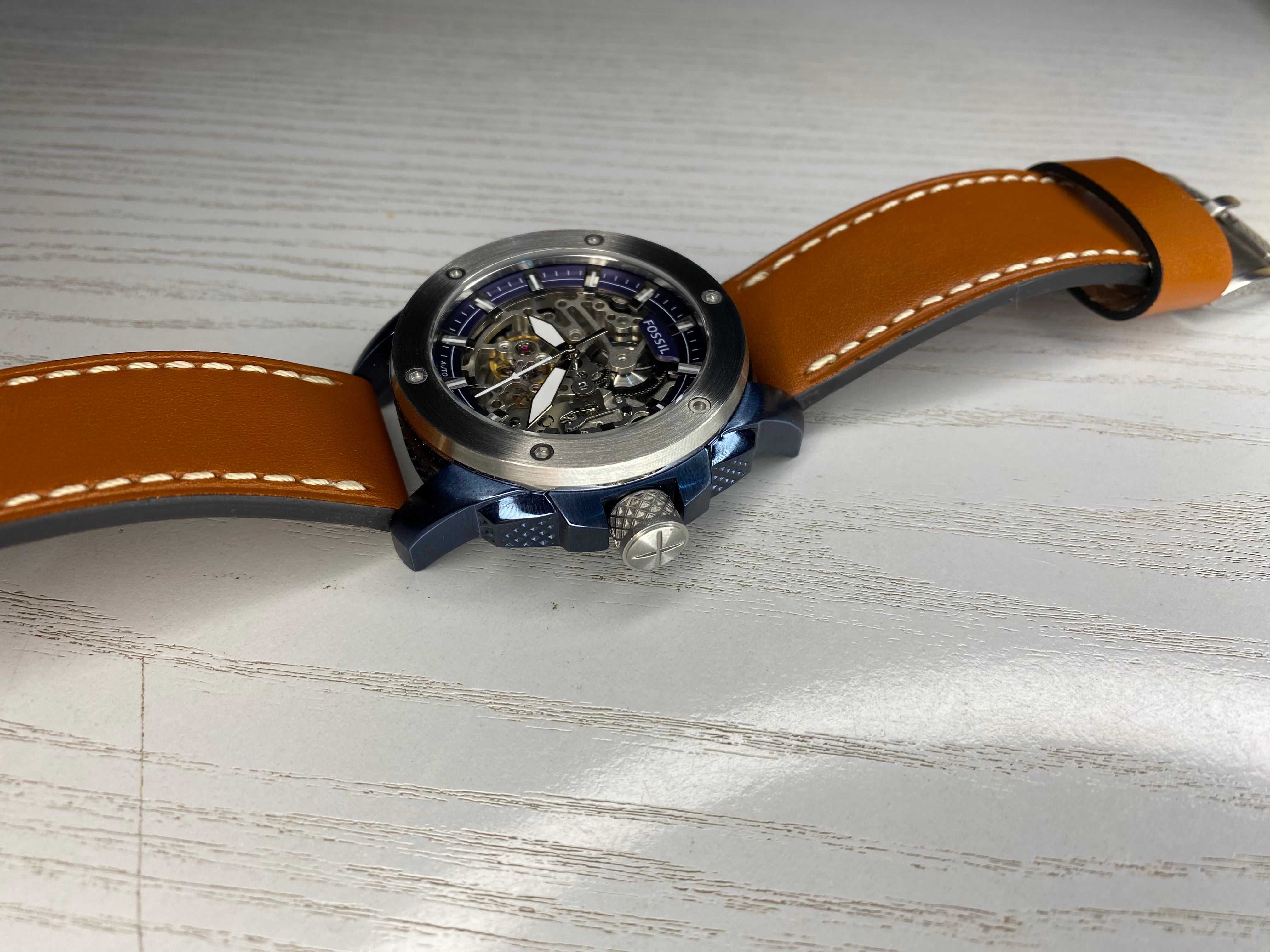 Механические часы Fossil (Скелетоны, автоподзавод)