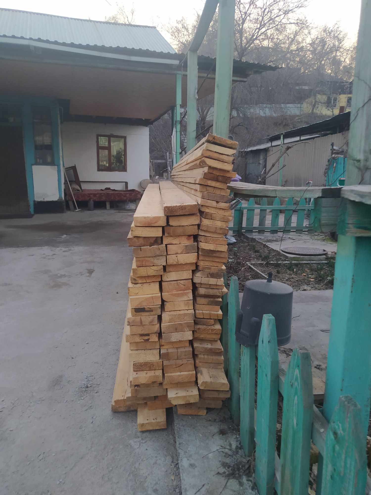 Доска обрезная сосна сухая