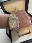 Часы с брилиантами Rolex унисекс